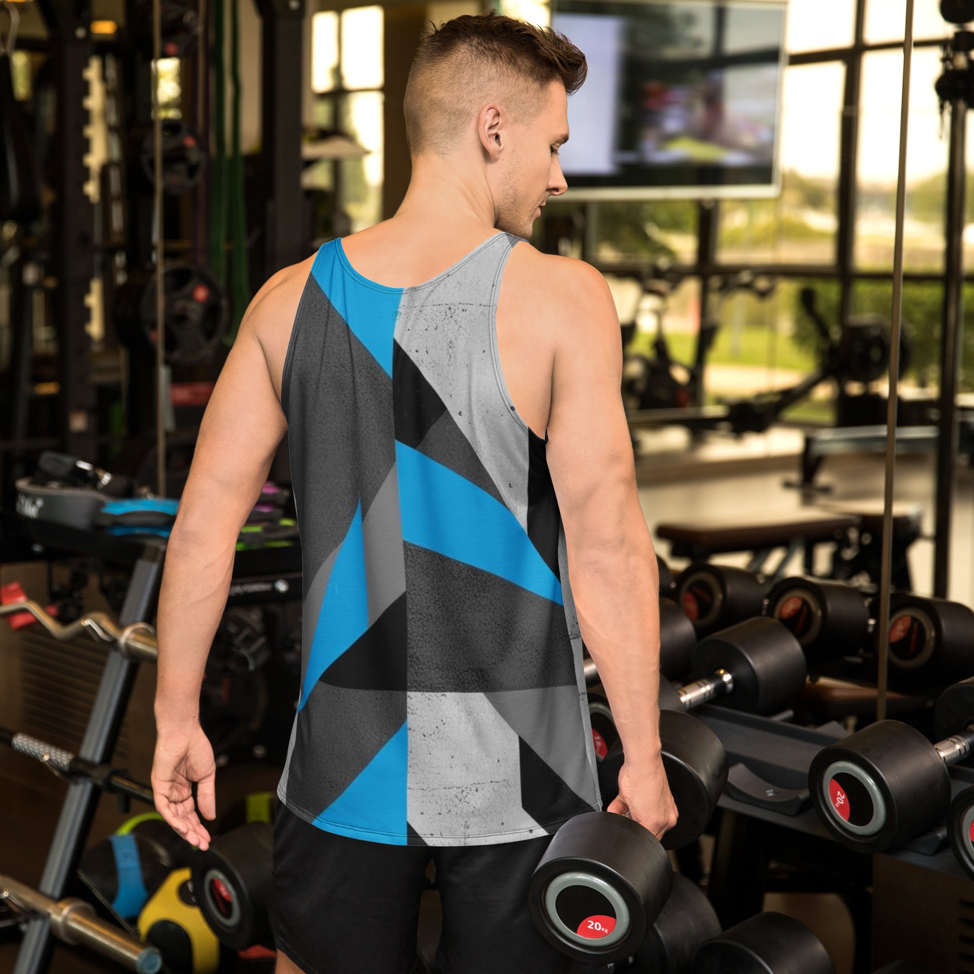 UrbanCSTT1_Unisex Tank Top_Apparel and Gift_Men Backside