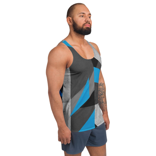 UrbanCSTT1_Unisex Tank Top_Apparel and Gift_Angle Frontside