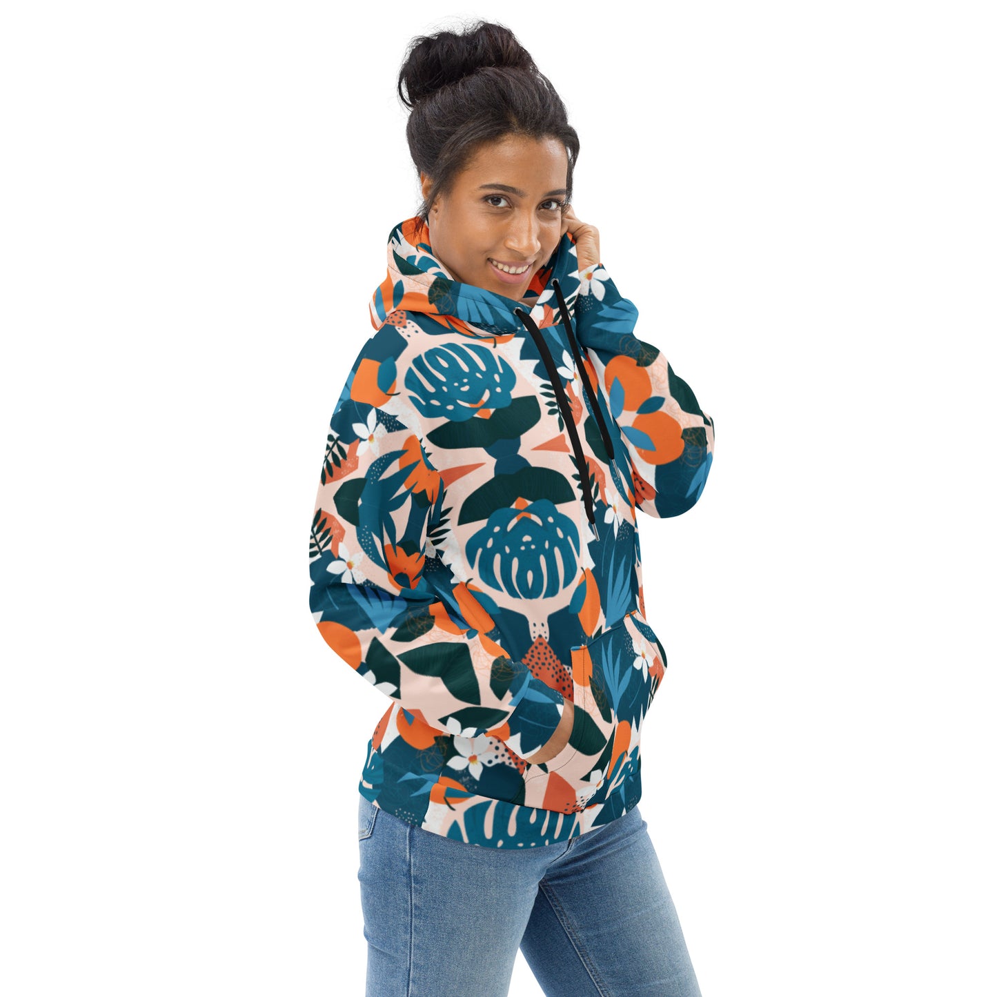 Tropical UH-Blue - Unisex Hoodie
Success | Apparel and Gift | Woman-Angleview