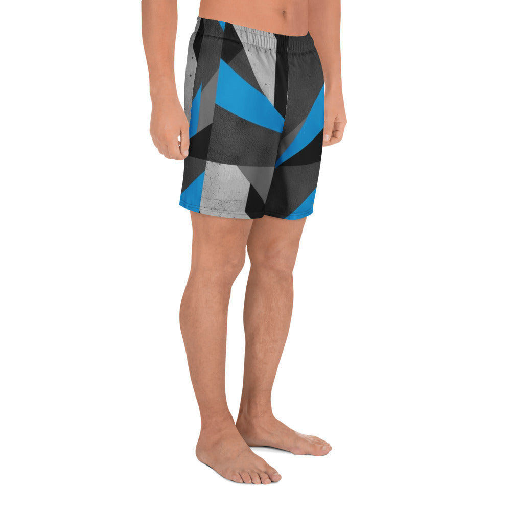 UrbanCSLS1 Unisex Athletic Long Short_Apparel and Gift_Angle2Frontside