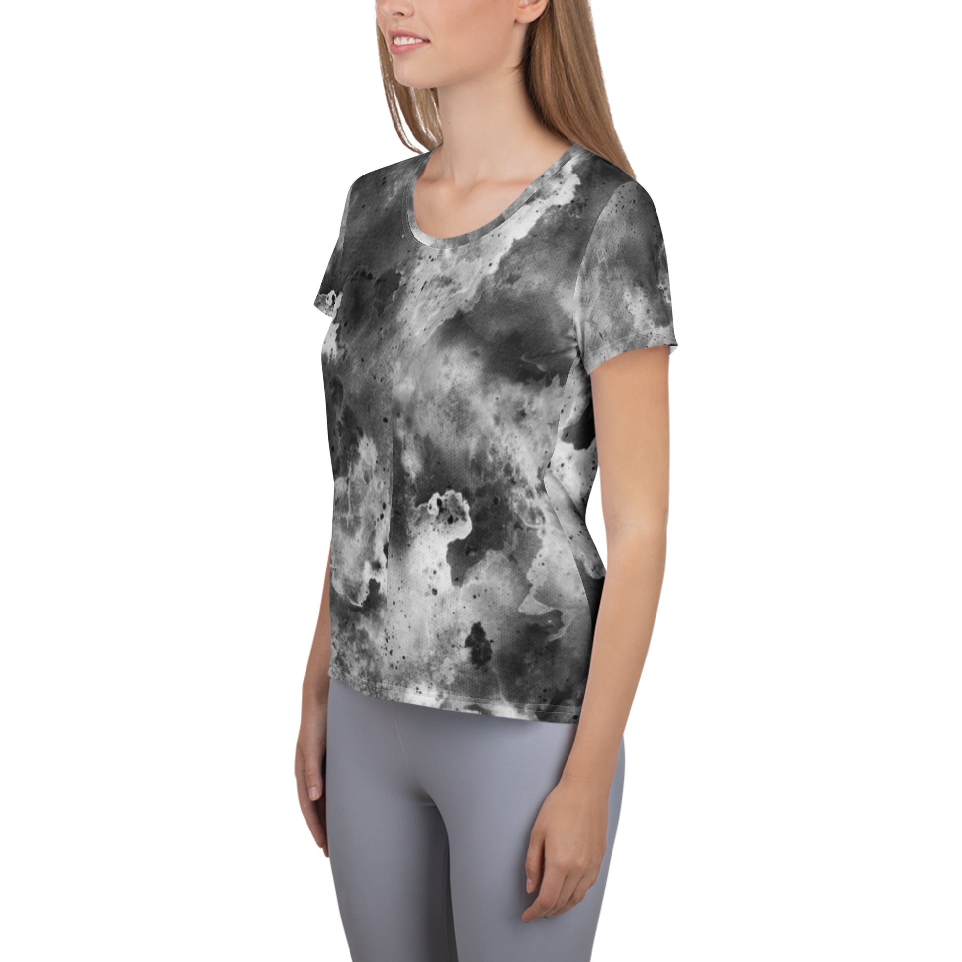 ActivCloud-B_Women's Athletic T-shirt_Apparel and Gift_Angle2 Frontside