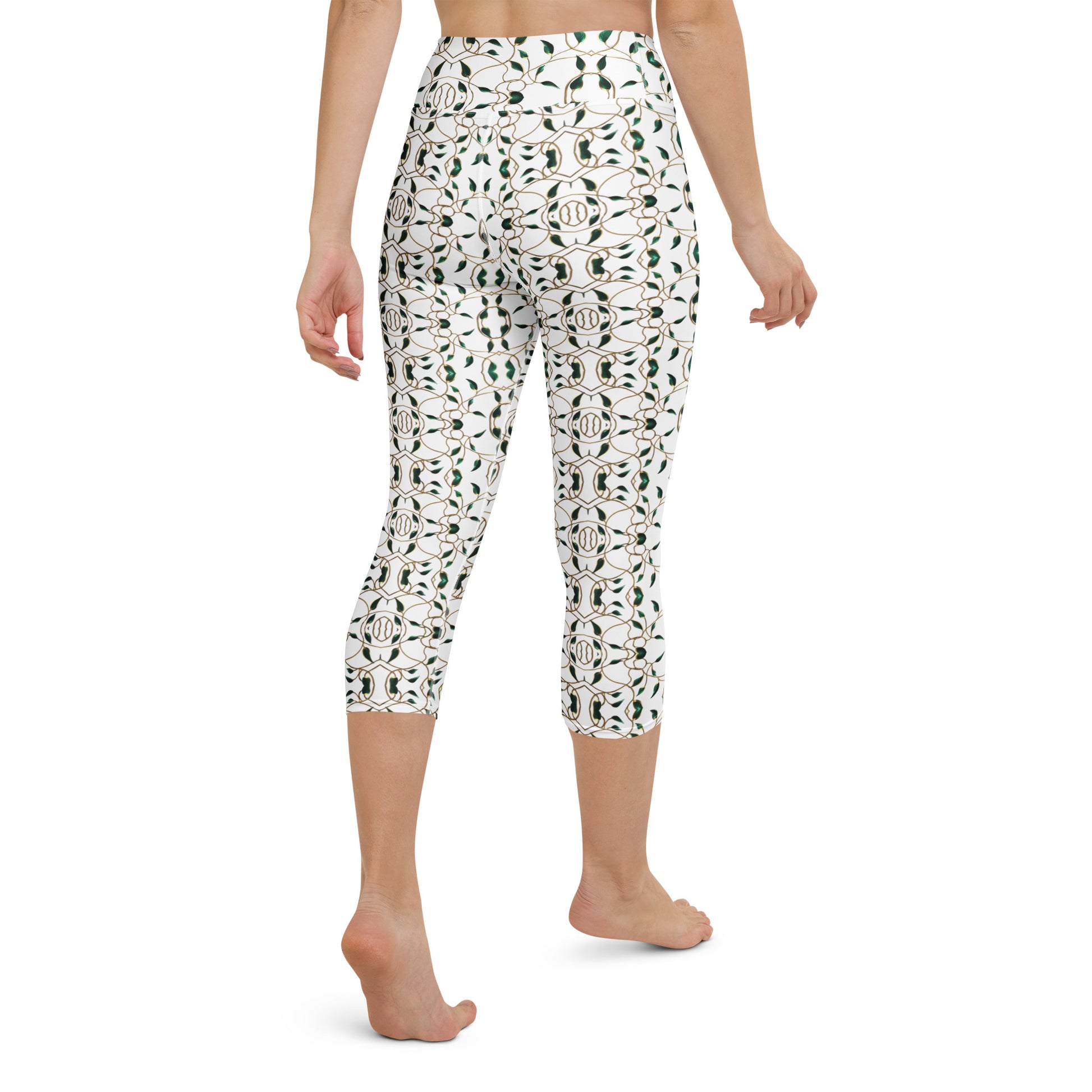 Botanicore_Yoga Capri Leggings_Apparel and Gift_Woman Backside