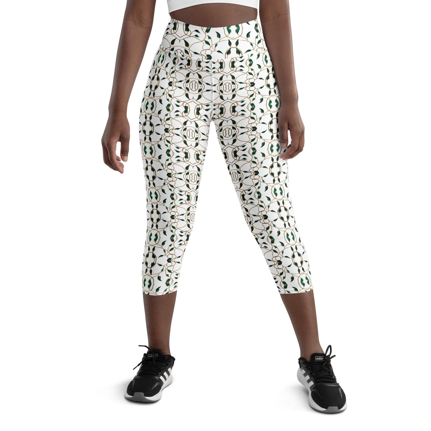 Botanicore_Yoga Capri Leggings_Apparel and Gift_Woman Frontside