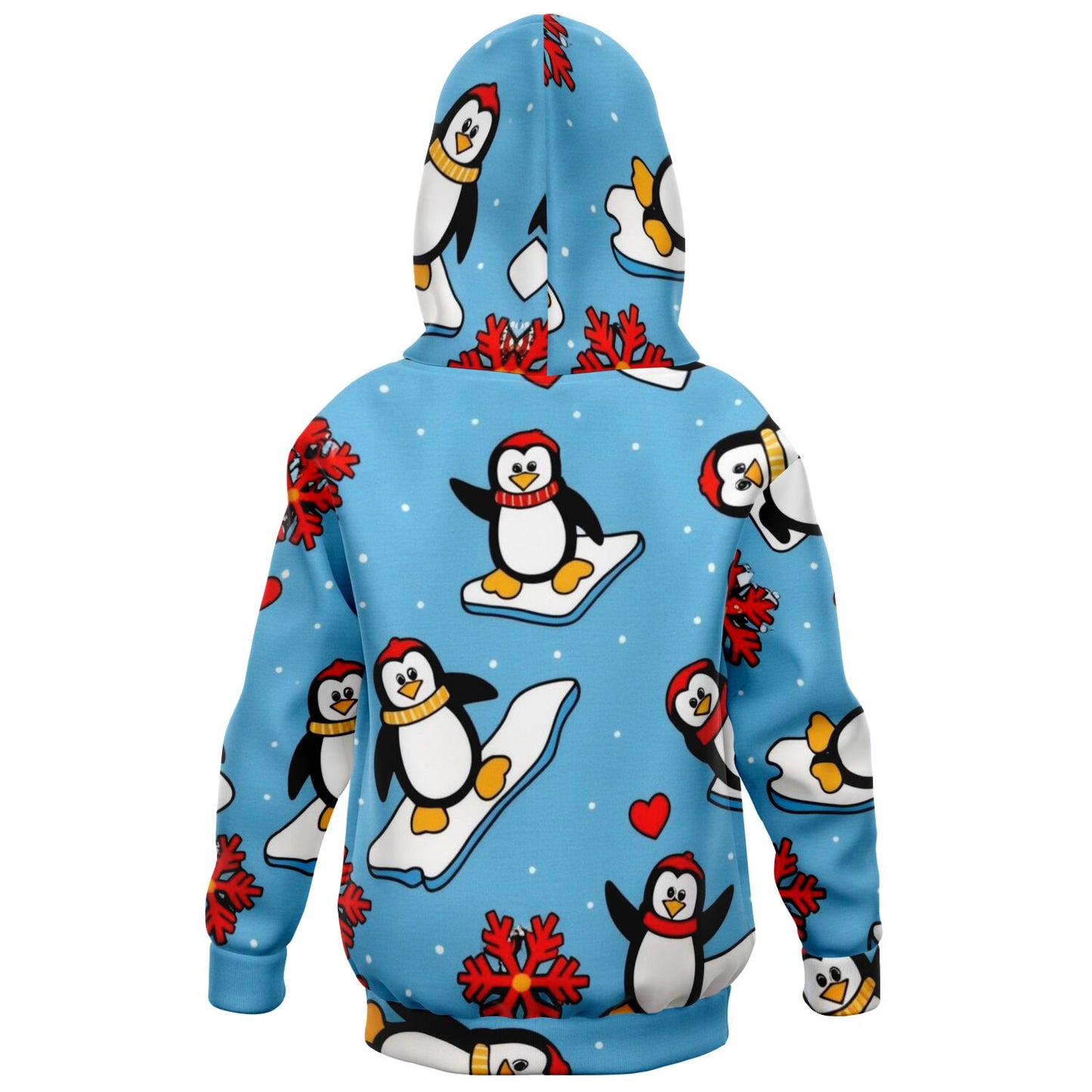 SnowyPals-1KHNZ Kids Non-Zip Hoodie